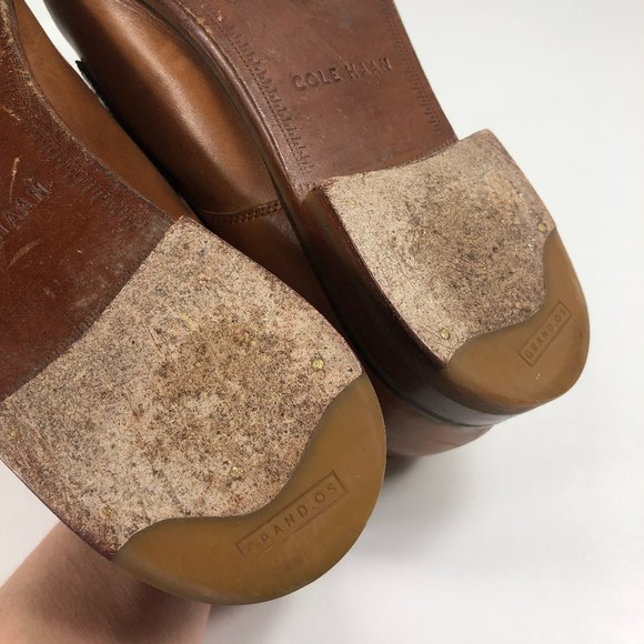 Cole Haan Grand.OS Derby Lace Up Plain Toe Shoes